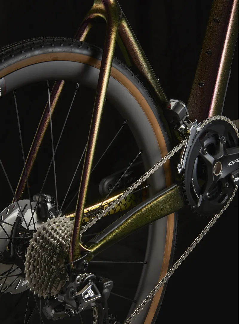 Cervelo Aspero-5 GRX RX815 Di2 2022 Gravel Bike Purple Sunset-3